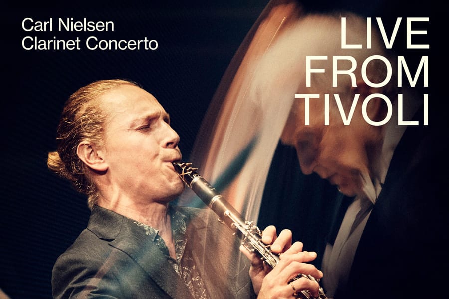 Liveoptagelse af Carl Nielsens Klarinetkoncert med Jonas Frølund udgives